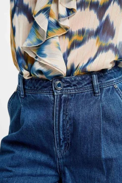 Calça perna de perna larga
