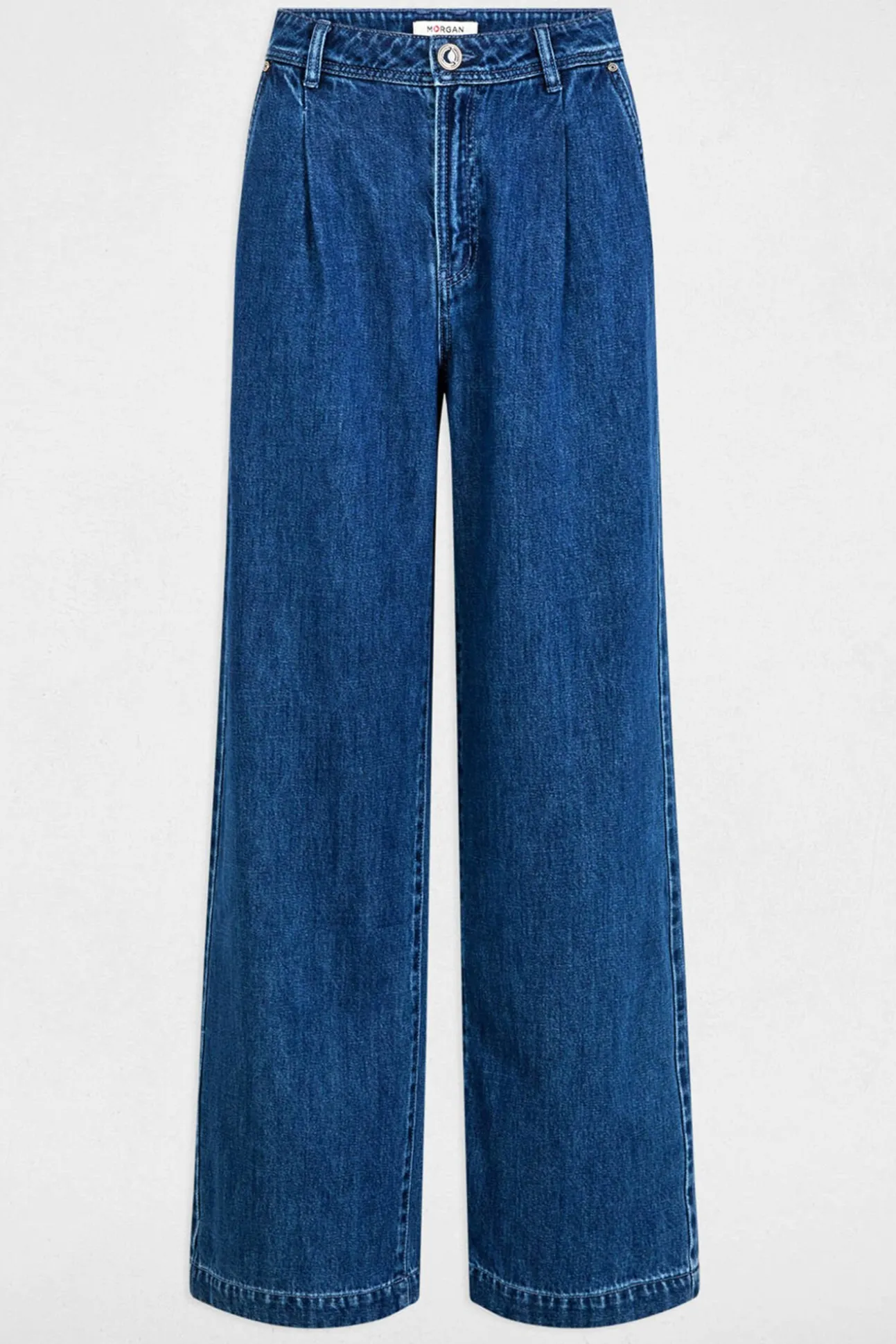 Calça perna de perna larga
