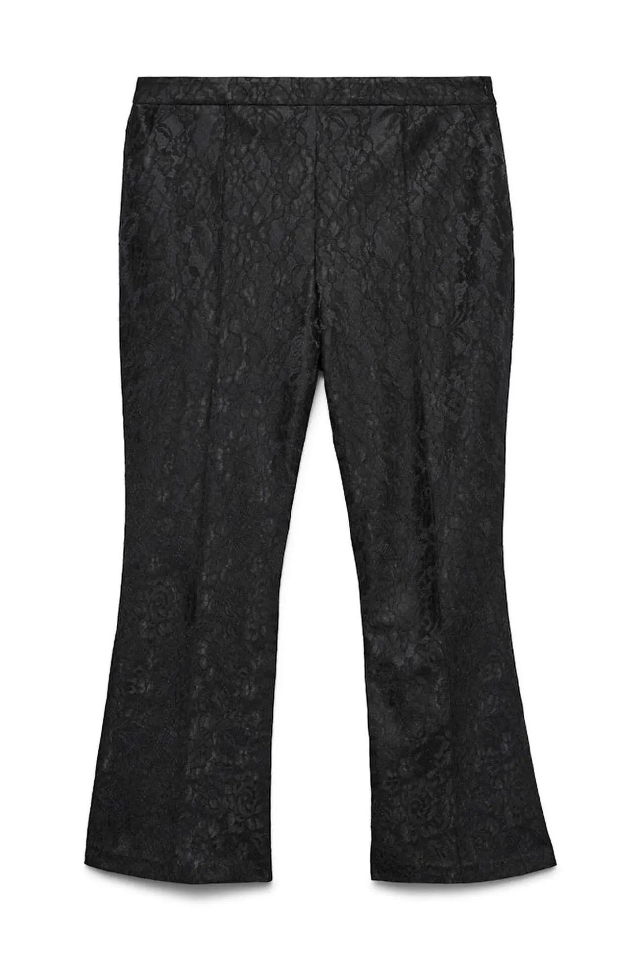 Calça plus size de renda renda