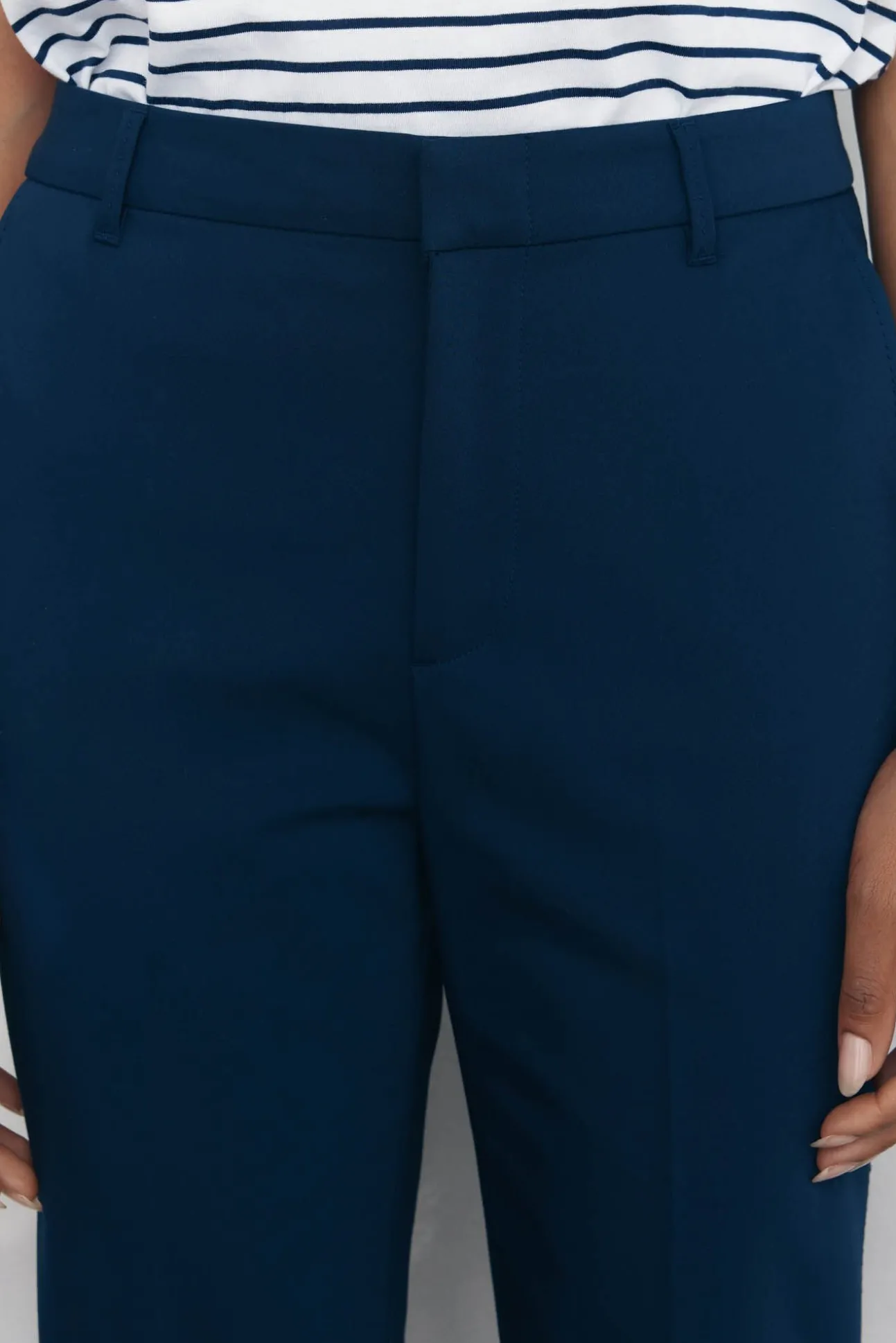 Calça reta clássica