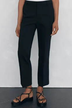 Calça reta clássica