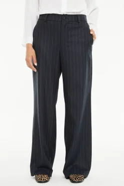 Calça risca de giz