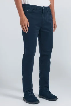 Calça slim fit com 5 calça