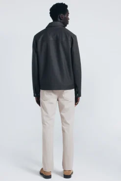 Calça slim fit com 5 calça