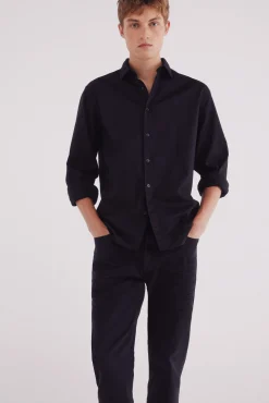 Calça slim fit com 5 calça