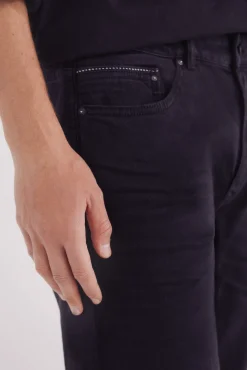 Calça slim fit com 5 calça