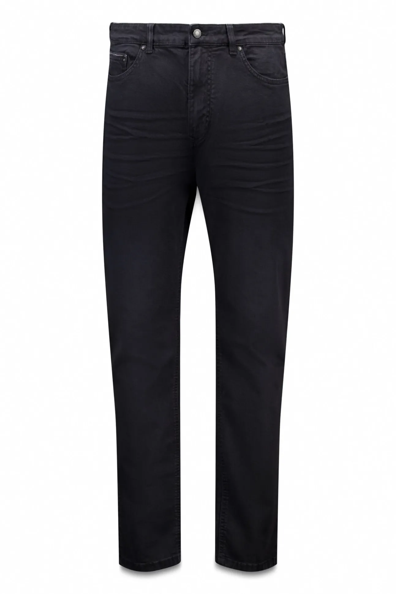 Calça slim fit com 5 calça