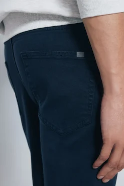 Calça slim fit com 5 calça
