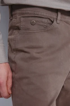 Calça slim fit com 5 calça