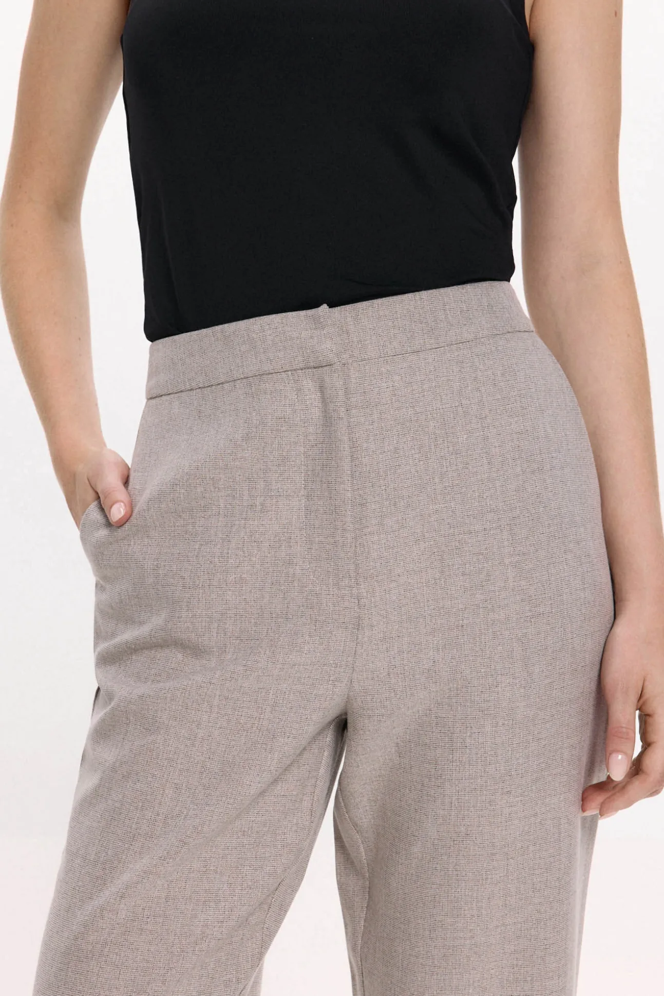 Calça social com viscose