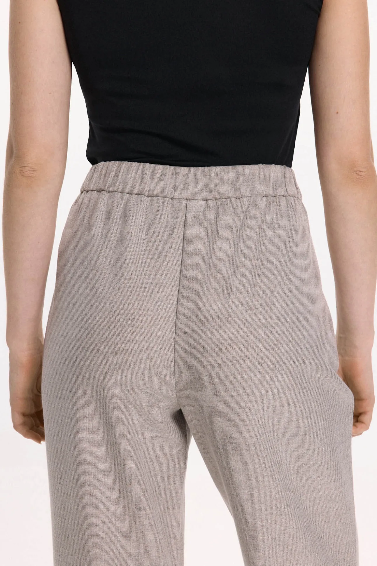 Calça social com viscose