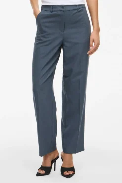 Calça social reta com viscose