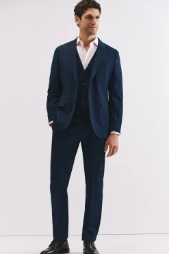 Calças azuis slim fit