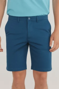 Calças bermuda chino premium flex