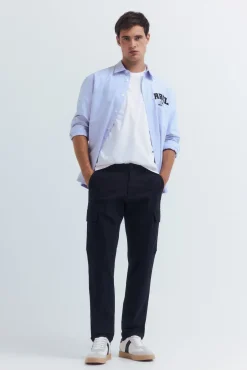 Calças cargo slim fit