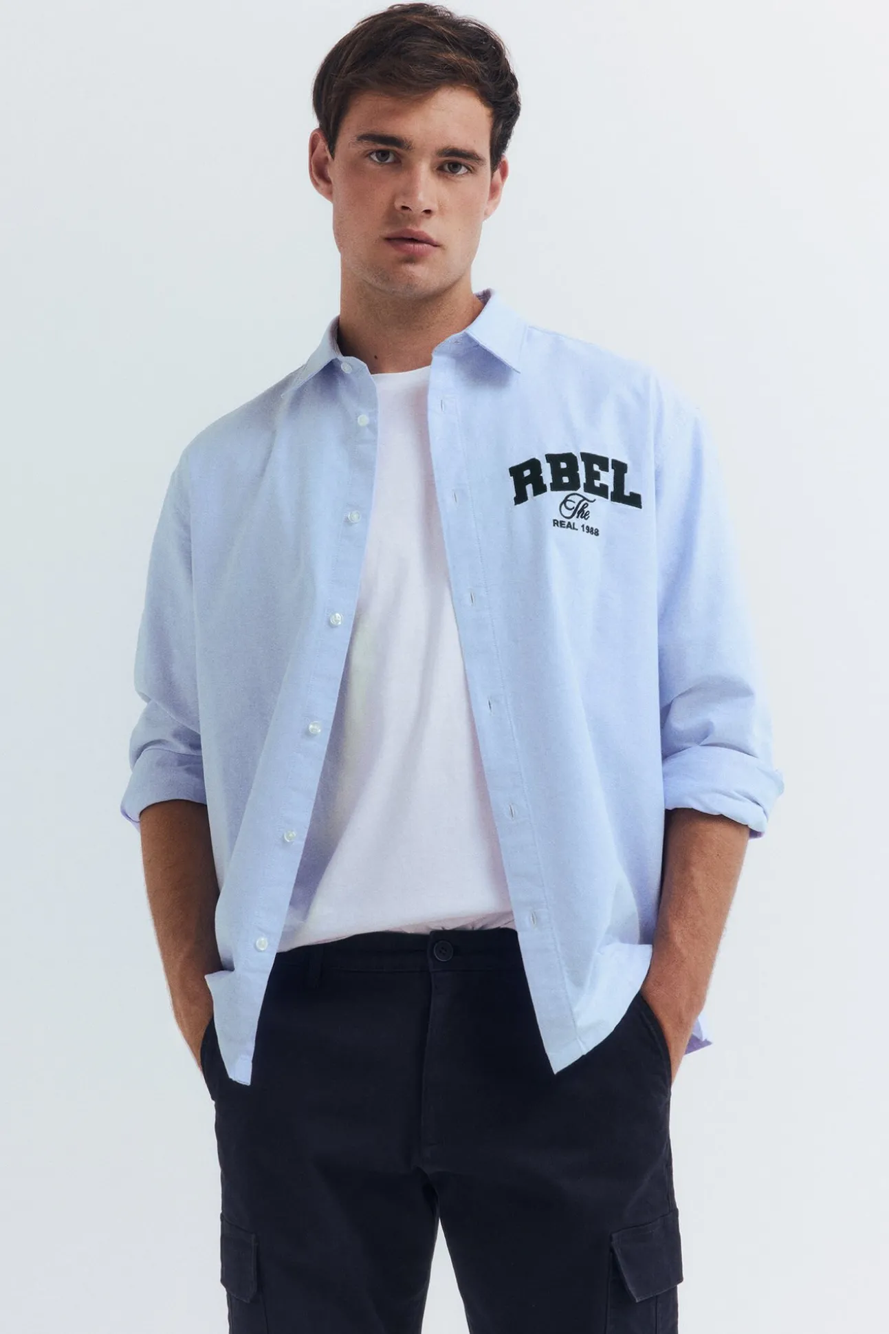 Calças cargo slim fit