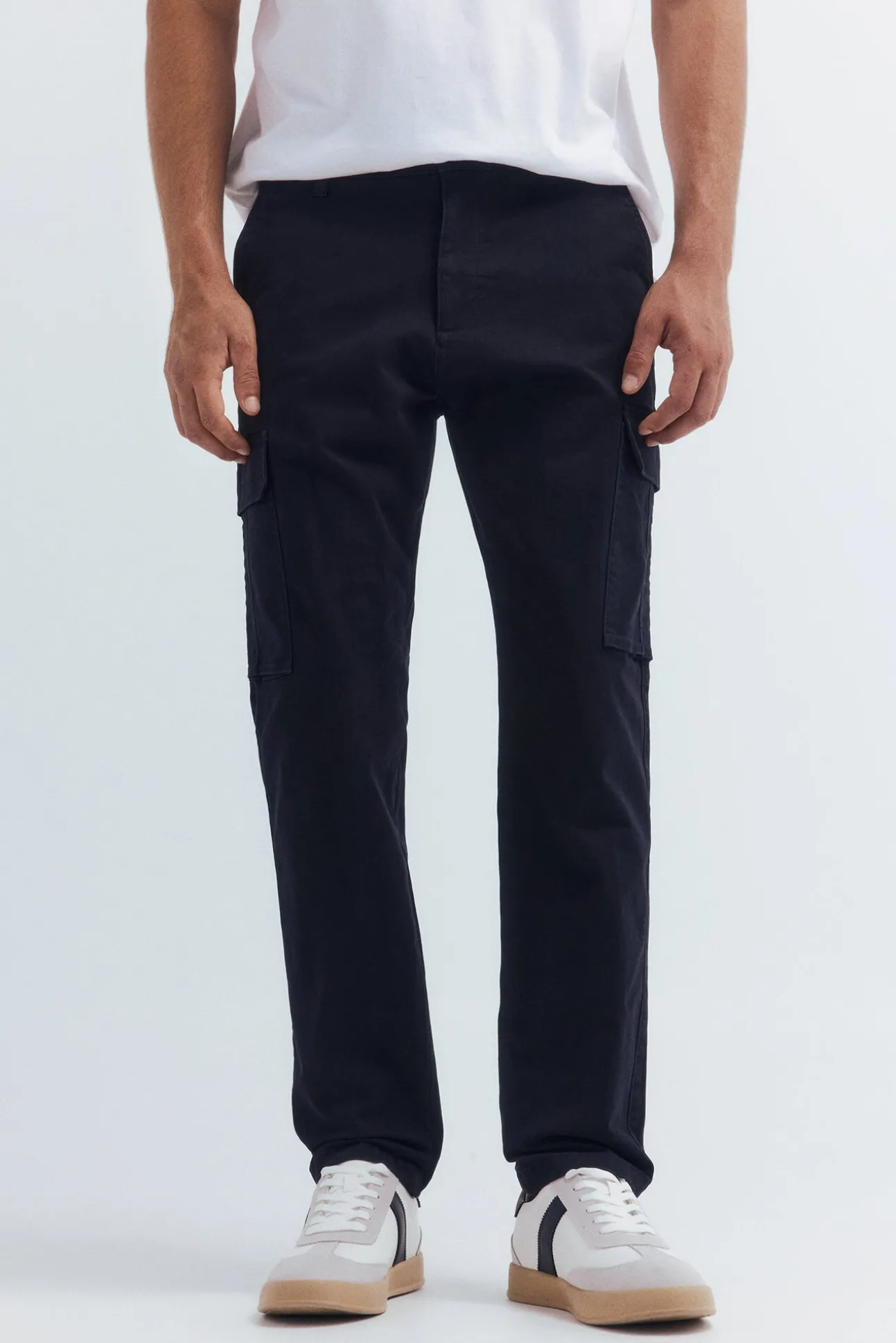 Calças cargo slim fit