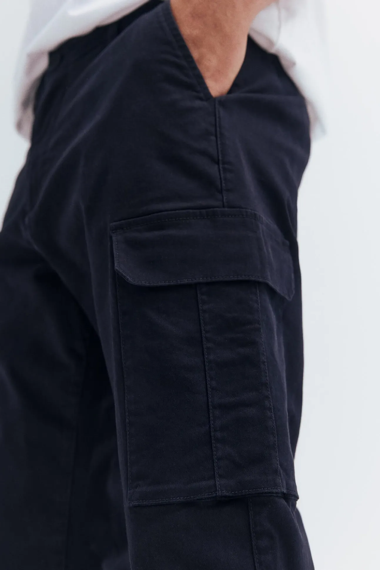 Calças cargo slim fit