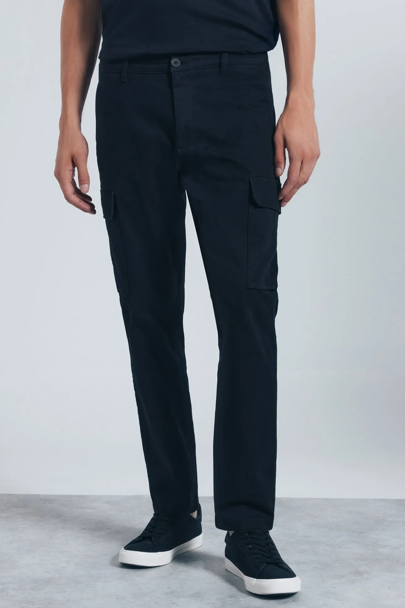 Calças cargo slim fit