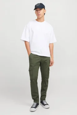 Calças cargo slim fit