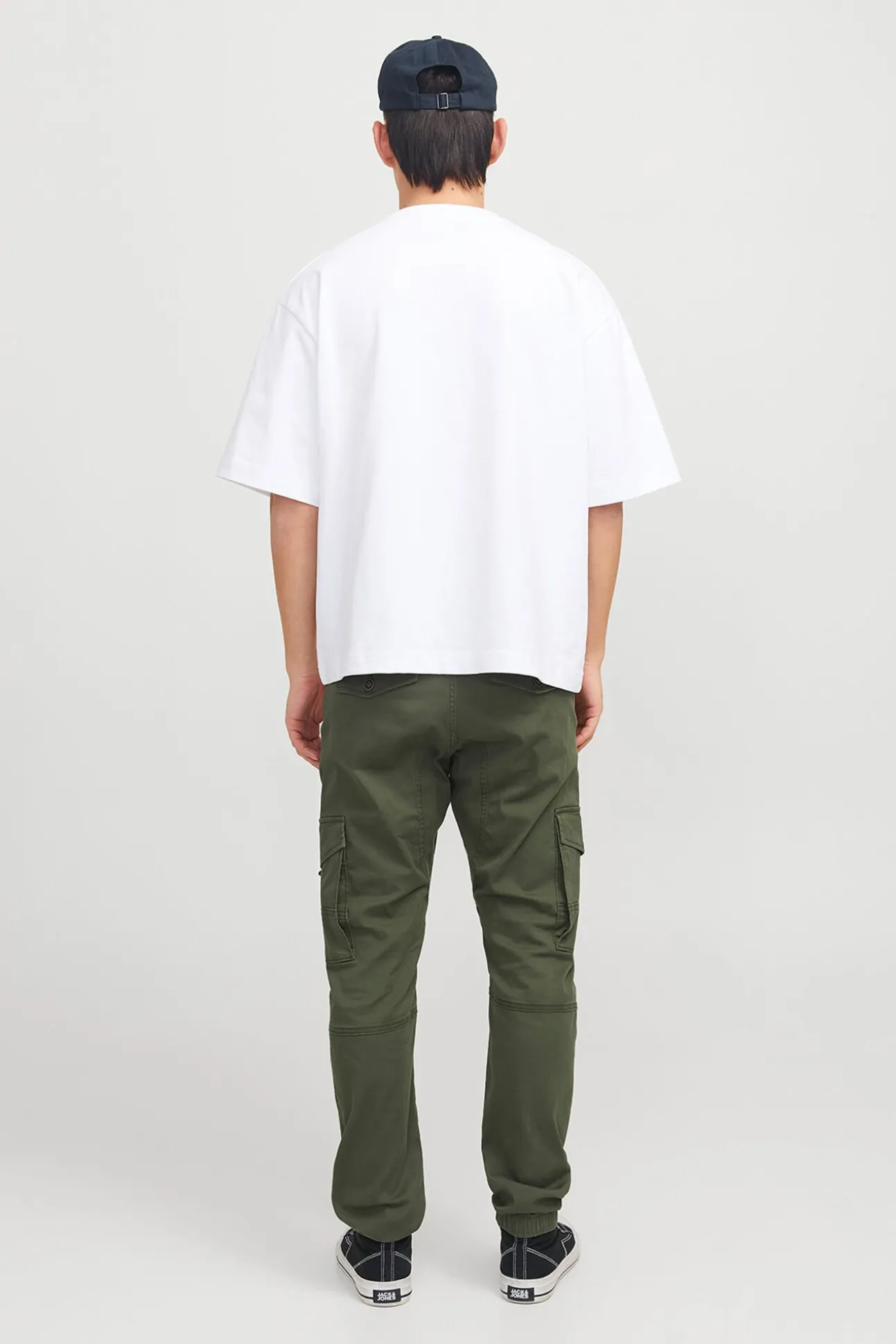 Calças cargo slim fit
