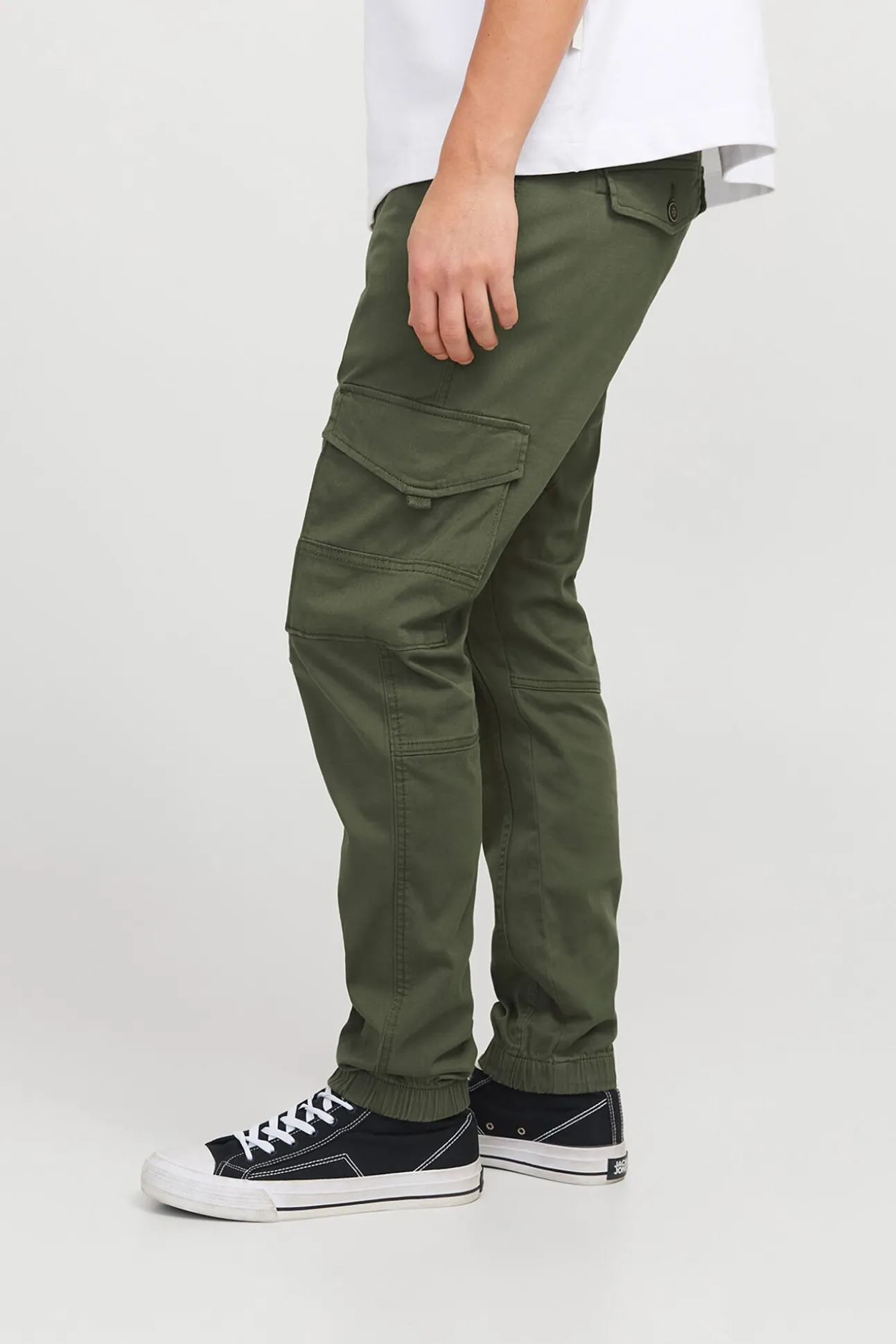 Calças cargo slim fit
