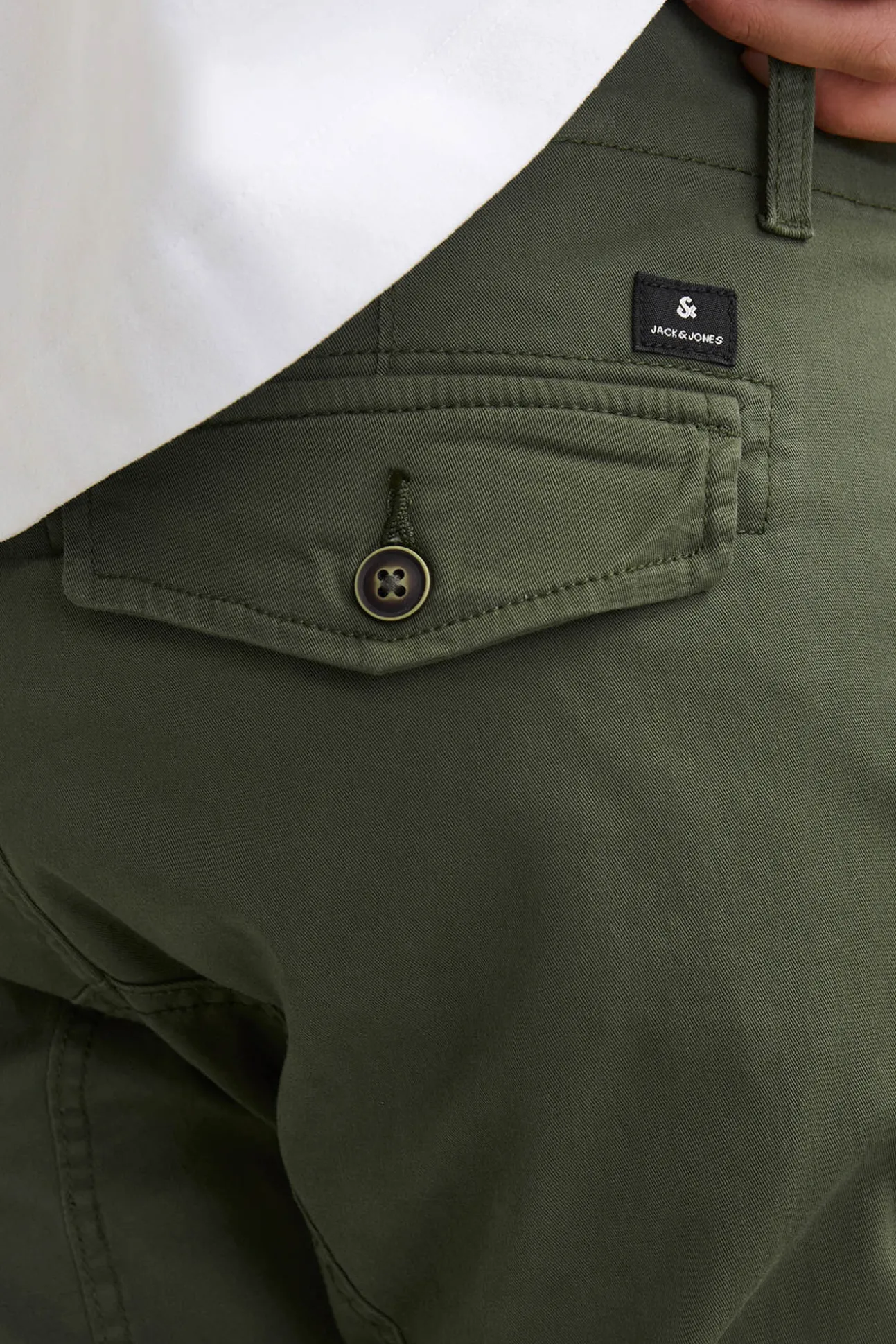 Calças cargo slim fit