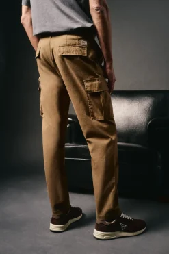 Calças cargo slim fit