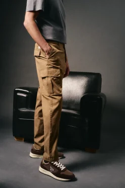 Calças cargo slim fit