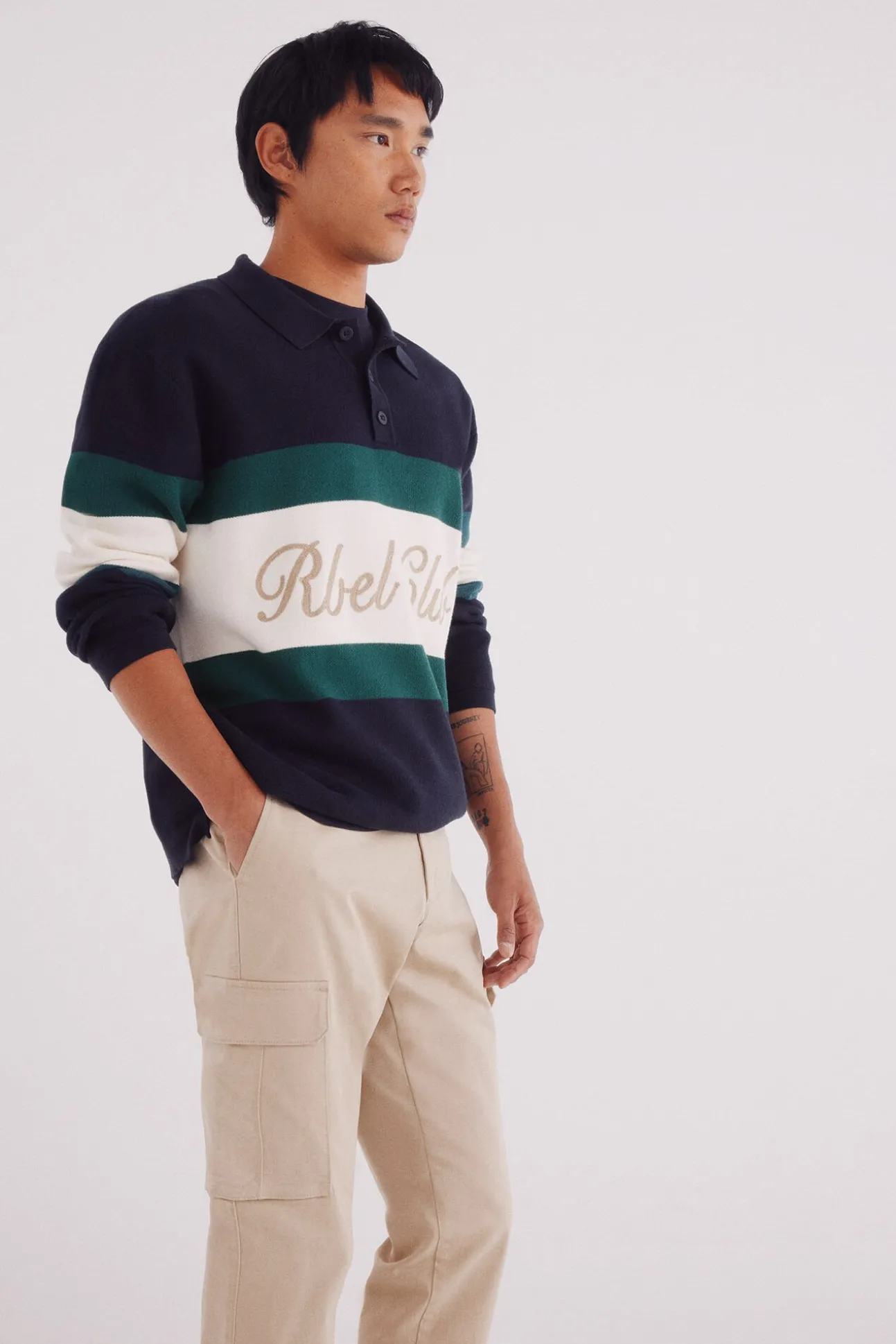 Calças cargo slim fit