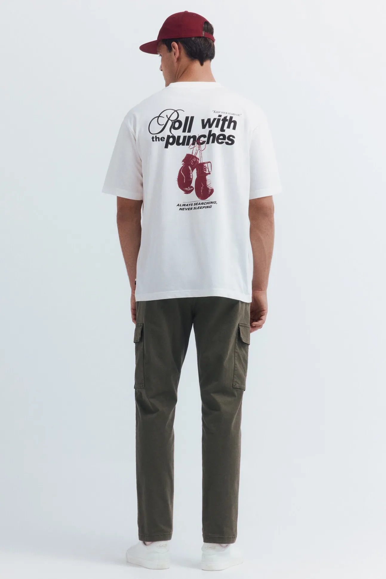 Calças cargo slim fit