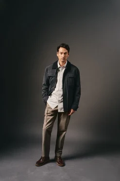 Calças cargo slim fit