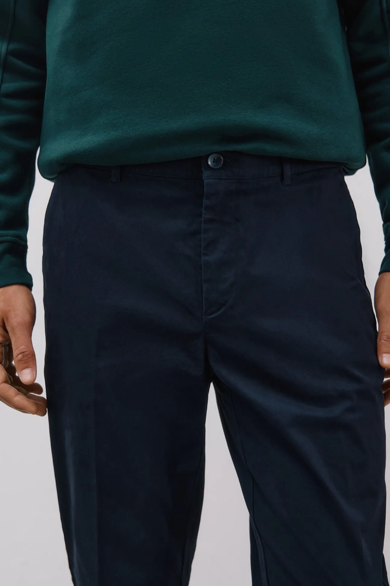 Calças chino comfort regular fit