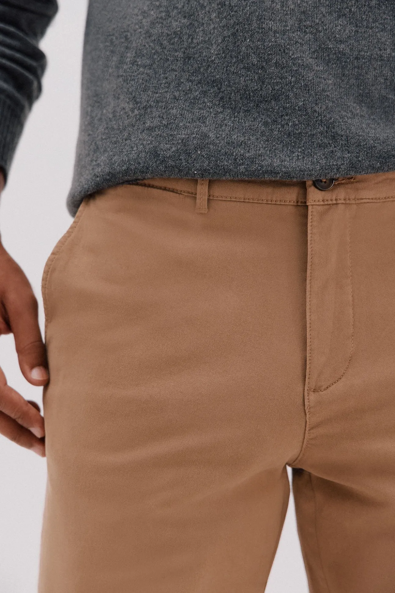 Calças chino regular fit