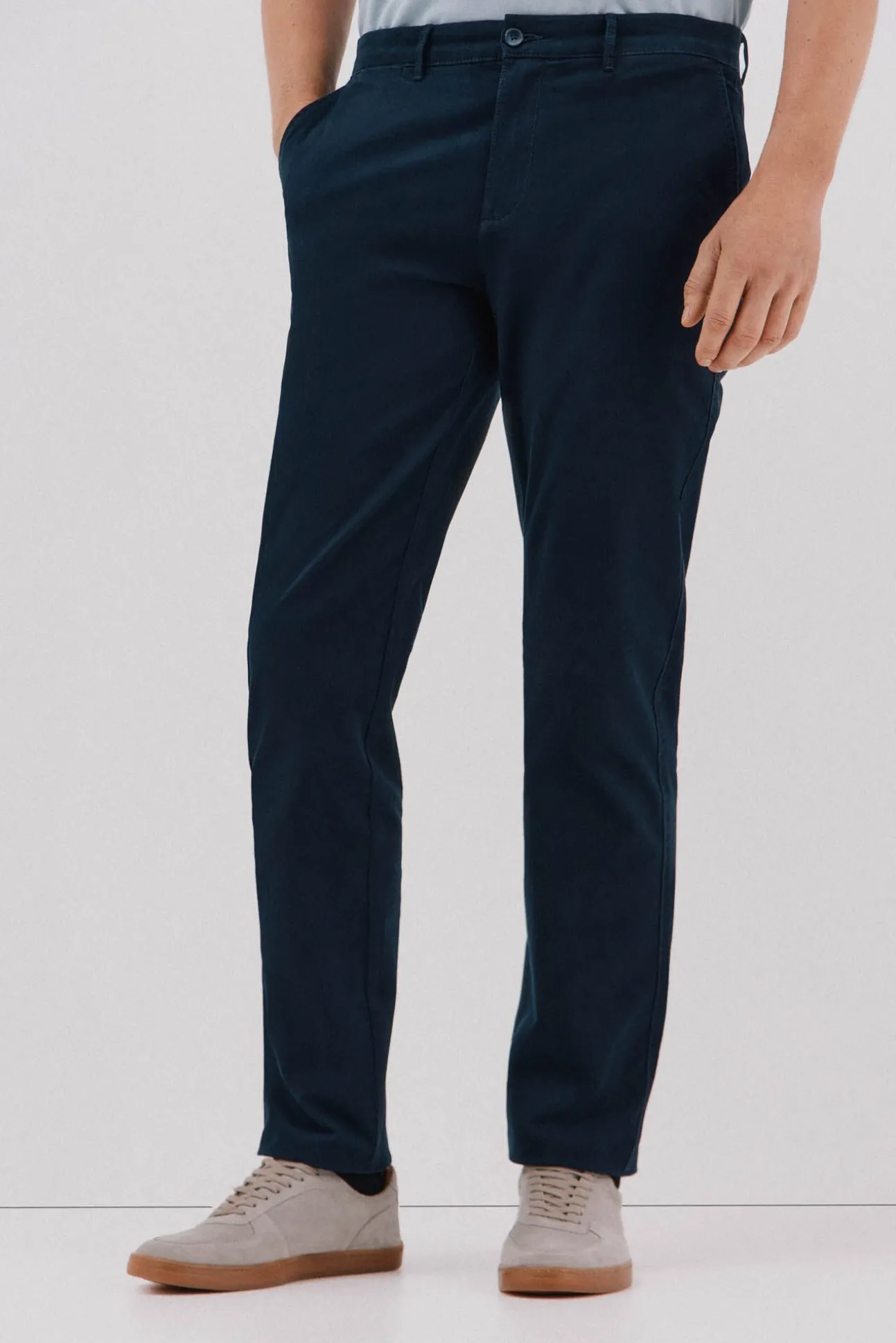 Calças chino regular fit