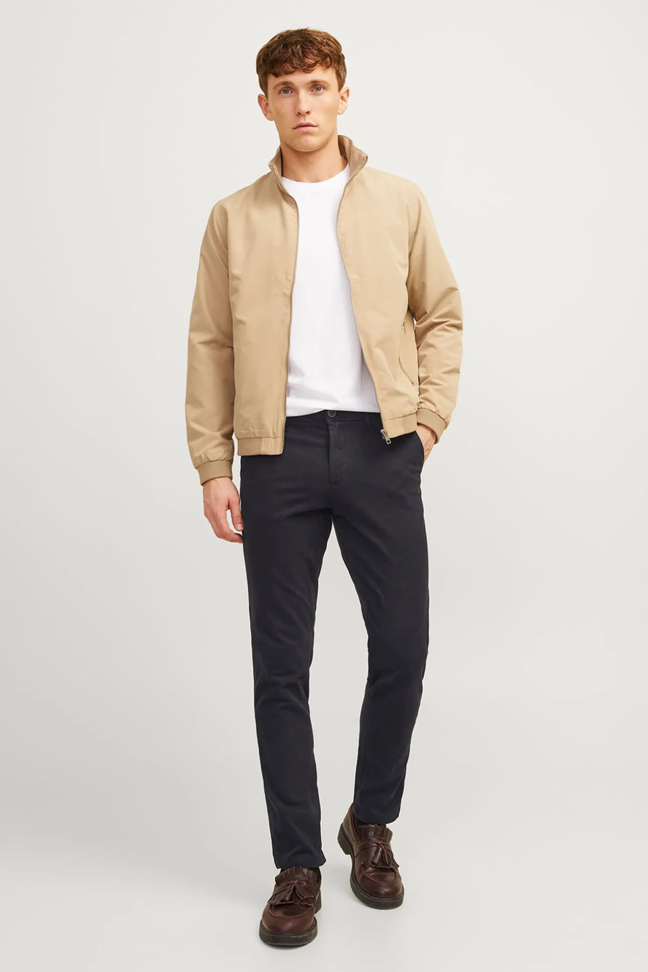 Calças chino slim fit
