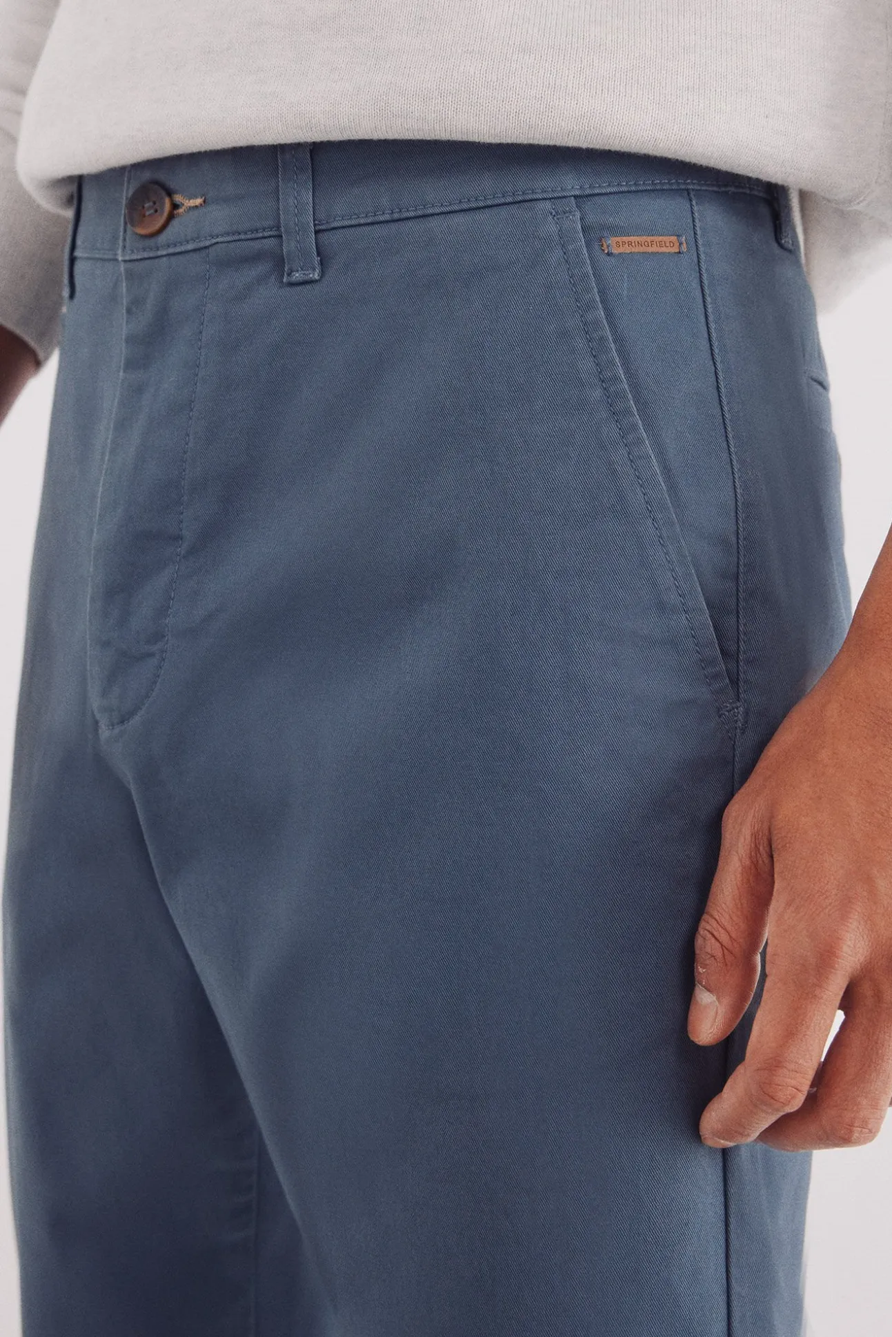 Calças chino slim fit