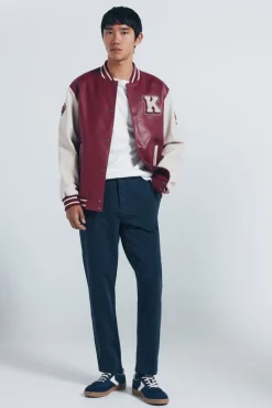 calças chino slim fit confortáveis