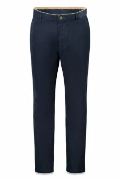 Calças chino slim fit de veludo cotelê micro
