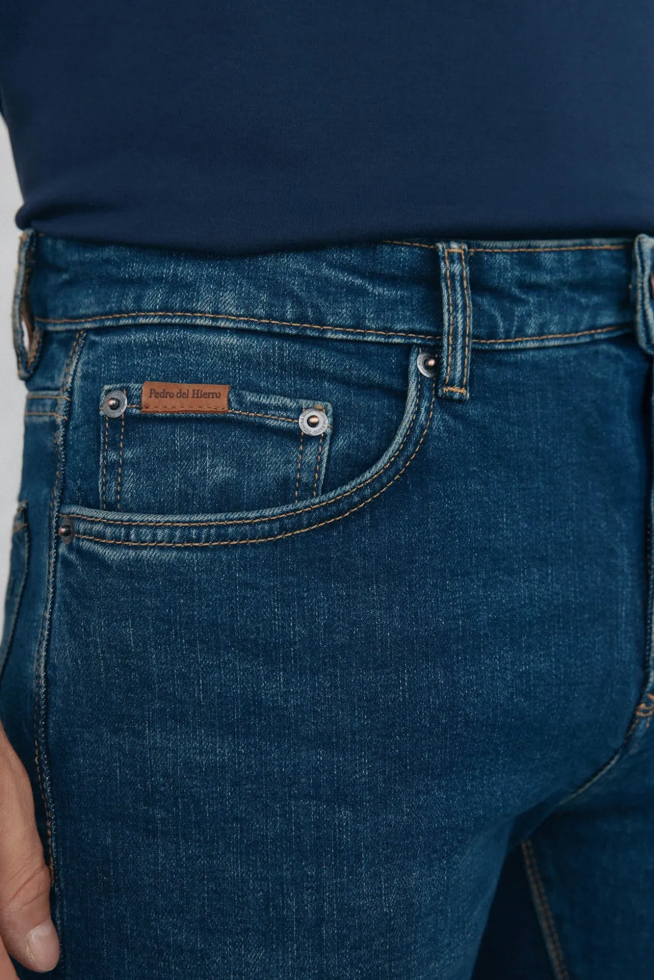Calças de ganga premium flex regular fit