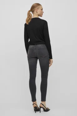 Calças de ganga Vila corte skinny