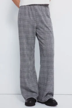 Calças jogger de perna larga