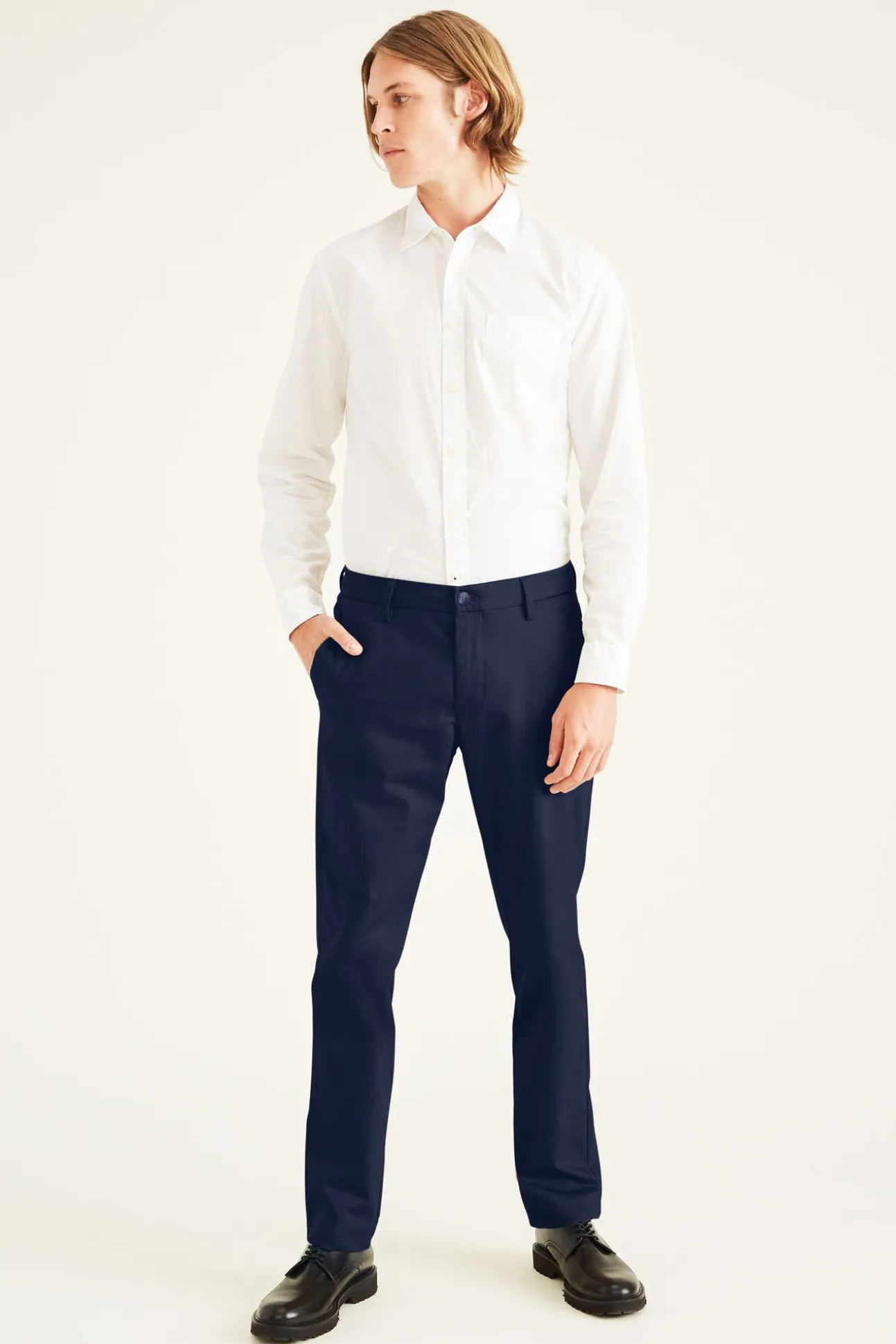 Calças slim fit