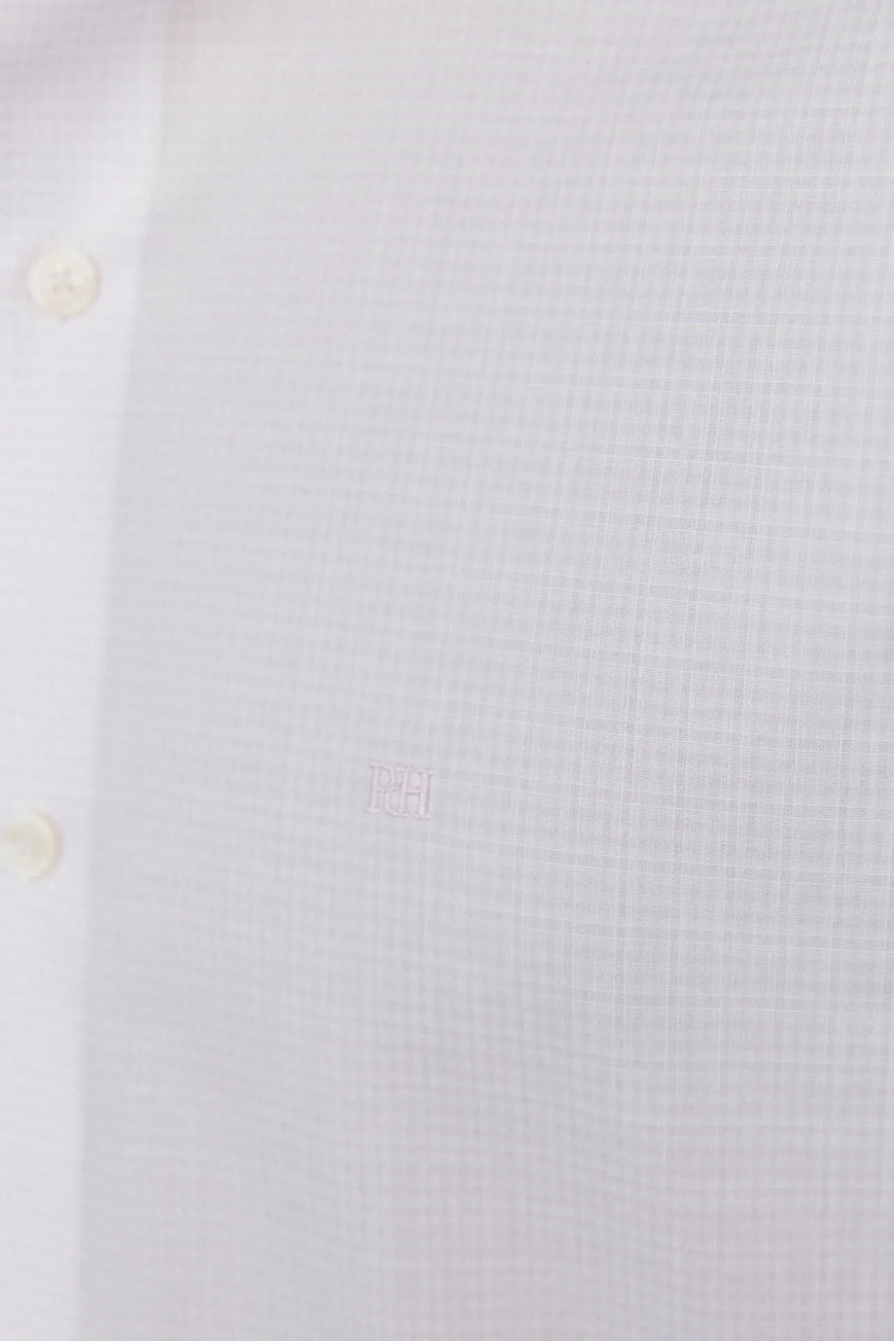 Camisa aos quadrados non iron + antimanchas