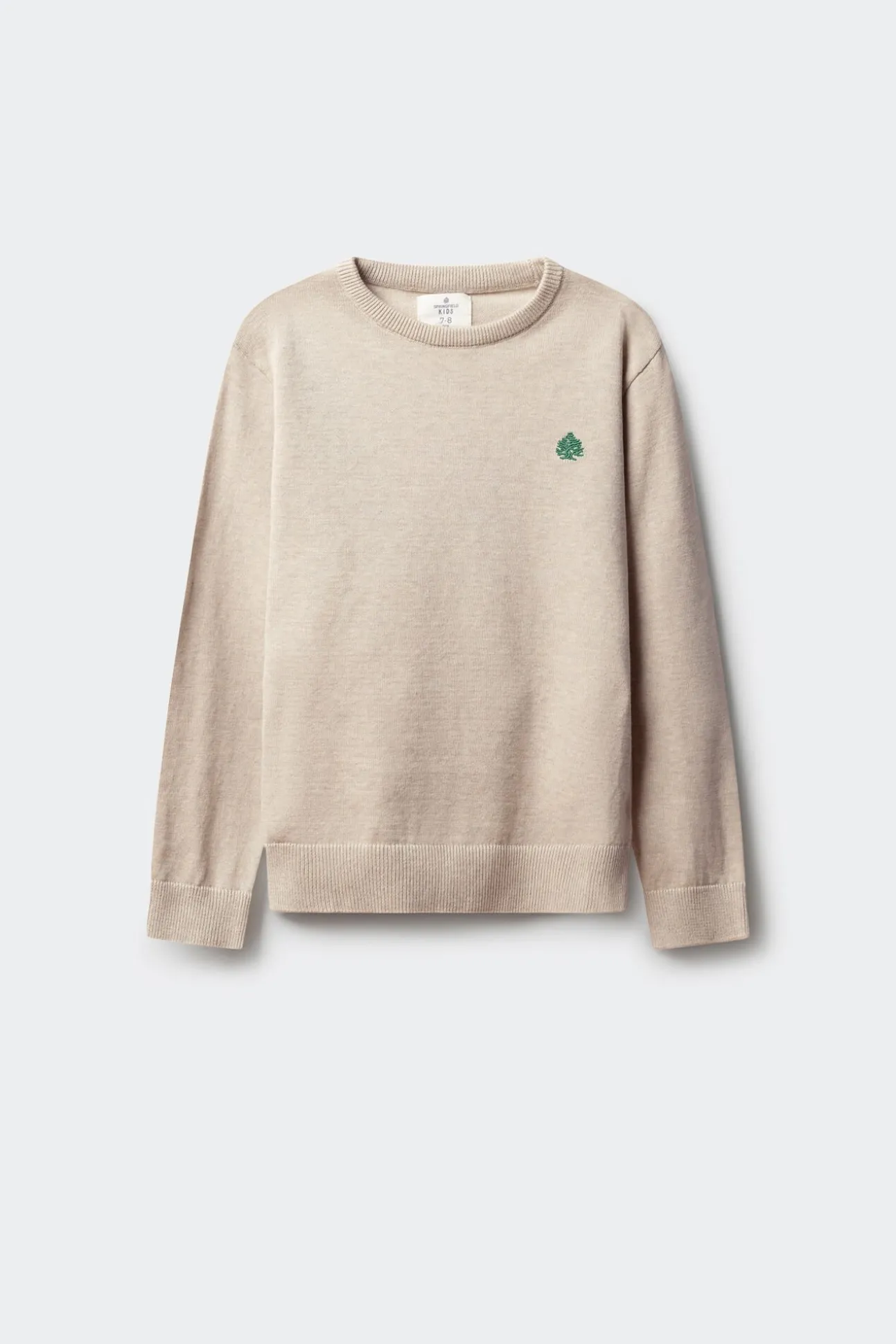 Camisa básica com cotoveleiras para criança