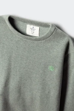 Camisa básica com cotoveleiras para criança