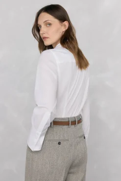Camisa básica de ferro fácil