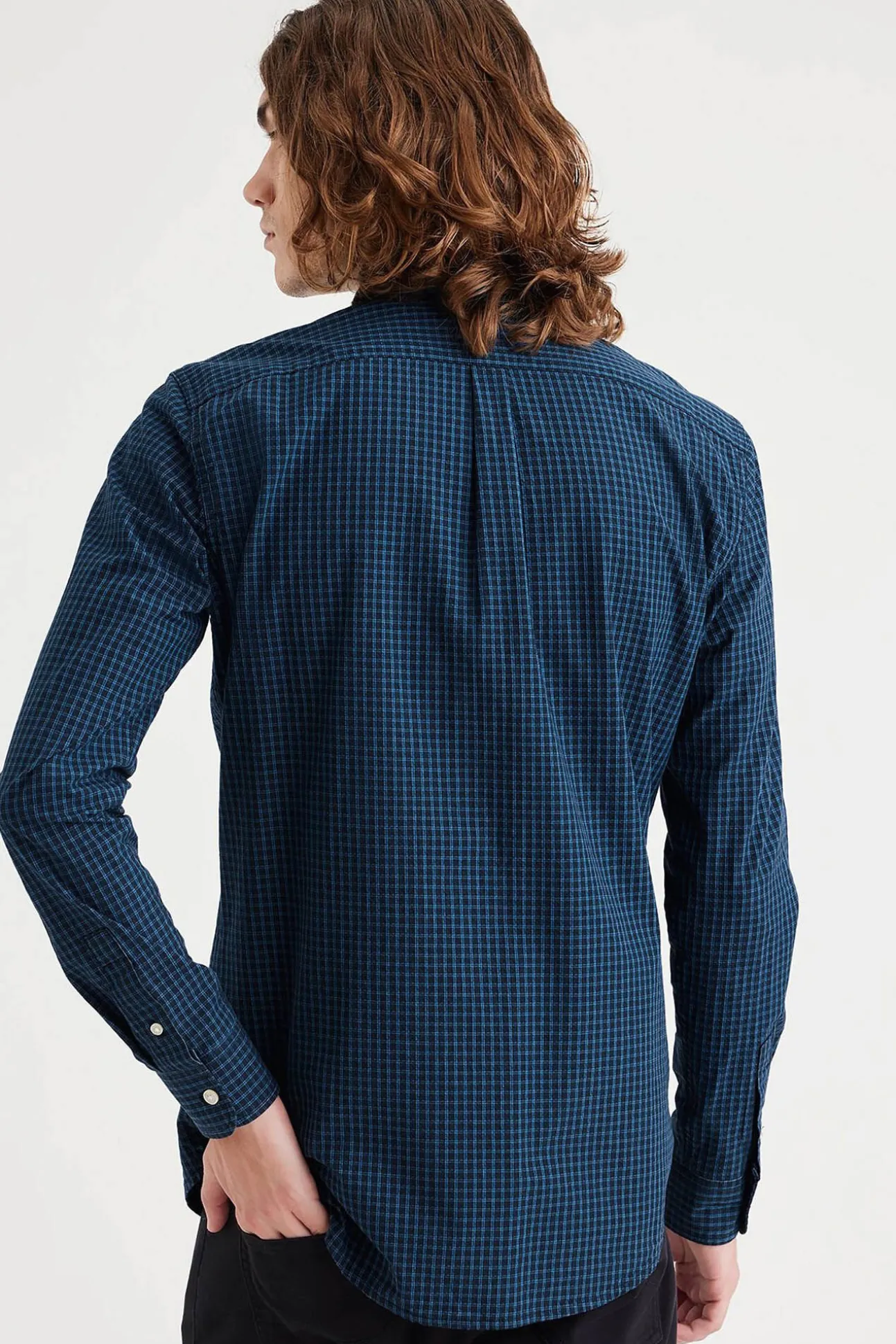 Camisa com botões slim fit Icon