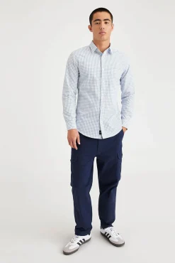 Camisa com botões slim fit Icon
