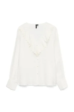 Camisa com gola folho